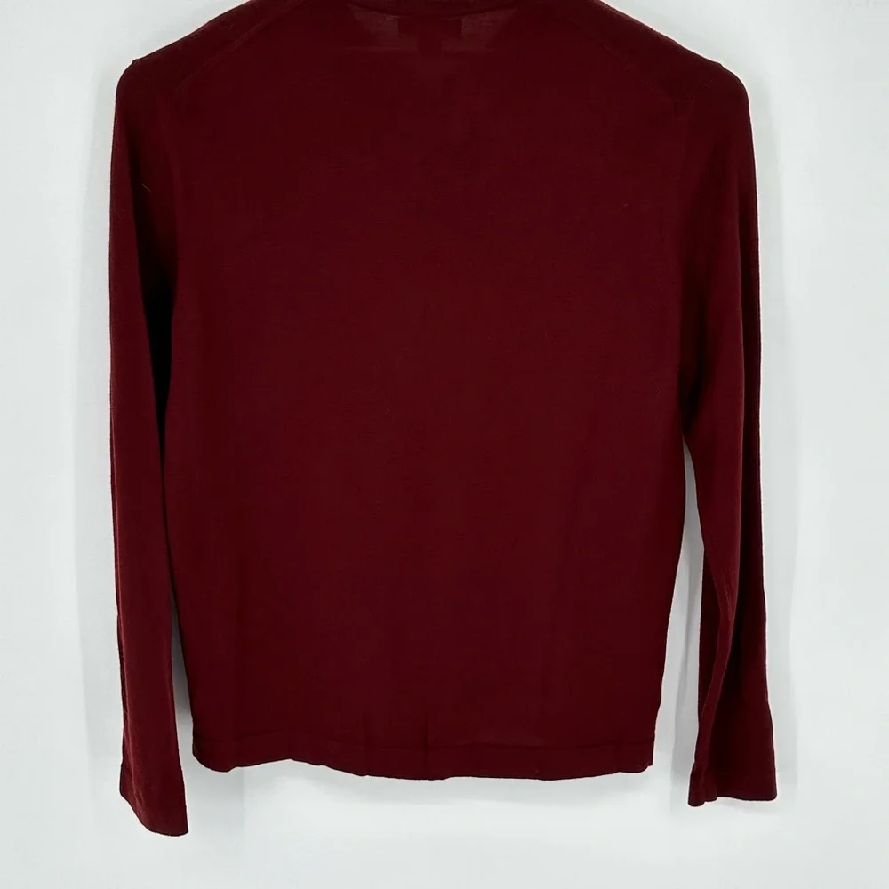 Banana Republic 100% Extra Fine Italian Merino Wool Ribbed Sz XL Sweater Mens R4